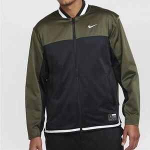 Nike Golf Jacket - NGC Bomber FZ - Black/Olive FQ1168-010 L DSWT